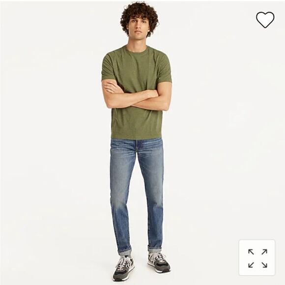 J CREW Men's Jeans Straight Fit 770  Kurabo Blue Denim 30 x 30 - Picture 1 of 16